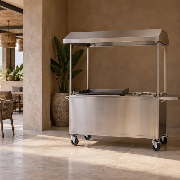 Cómo elegir un carrito para comida según tu menú
