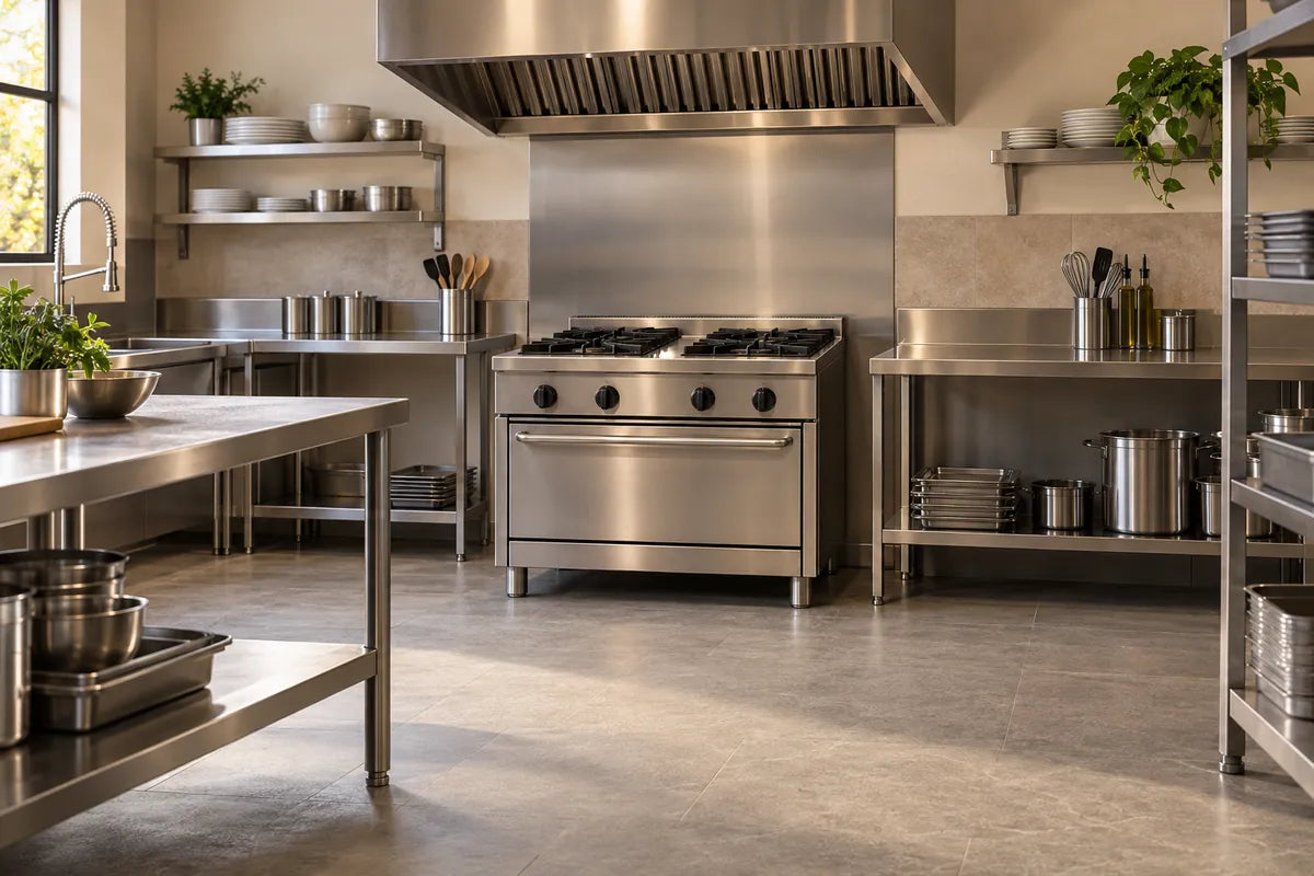 Estufa industrial o parrilla de mesa: decide según tu menú