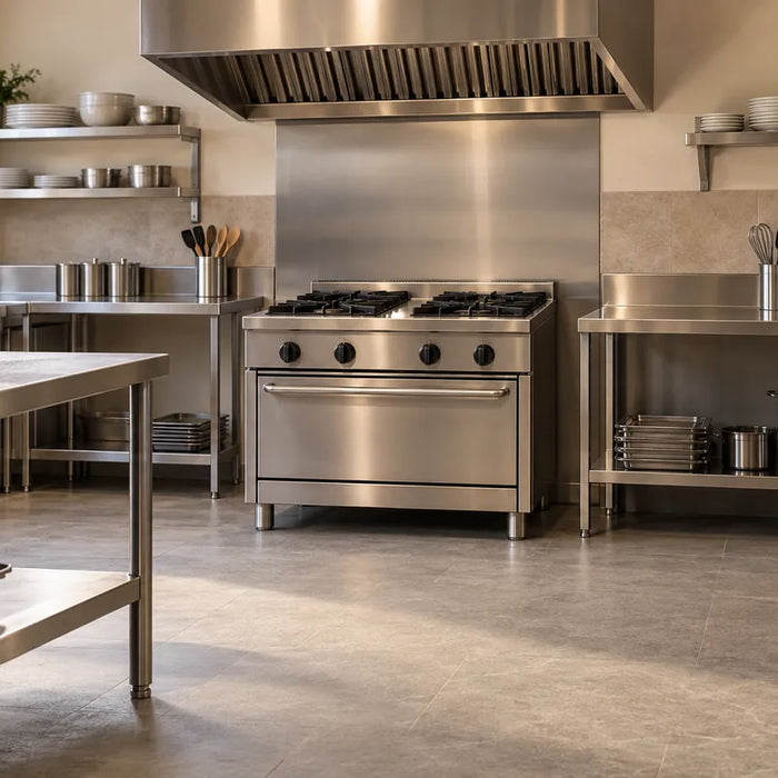 Estufa industrial o parrilla de mesa: decide según tu menú