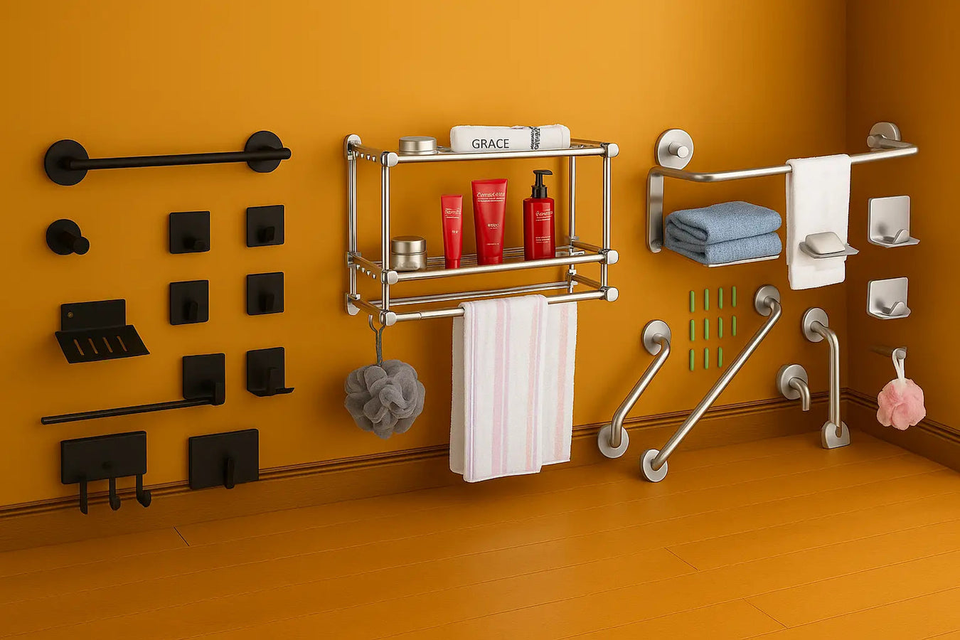 Accesorios de Baño de Acero Inoxidable