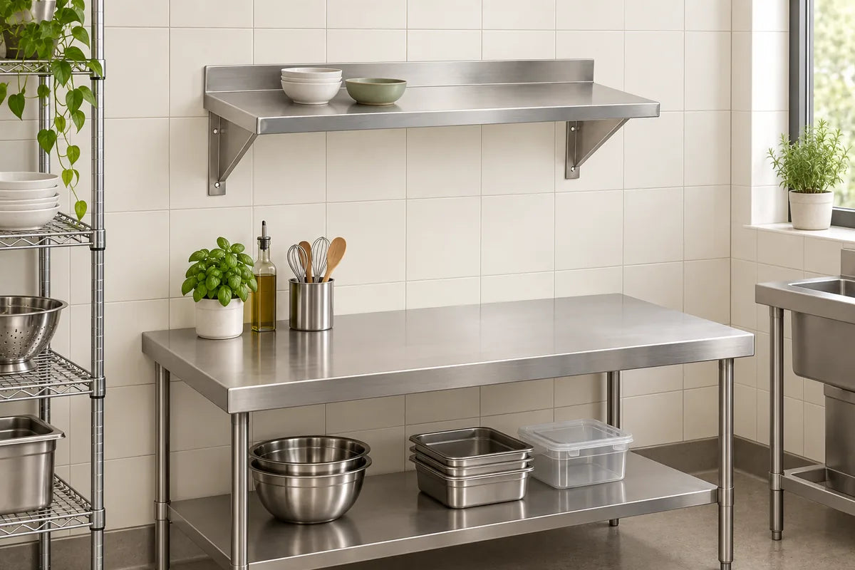 Cocina · Repisa sobre preparación